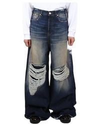 Vetements - Belt Loop Denim Trousers - Lyst