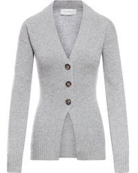 Sportmax - V-Neck Buttoned Cardigan - Lyst