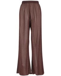 Oséree - Oséree Lumière Wide-Leg Pants - Lyst