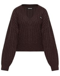 ROTATE BIRGER CHRISTENSEN - V-Neck Knitwear - Lyst