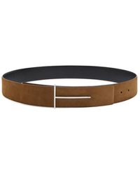 Tom Ford - Reversible Nubuck Belt - Lyst