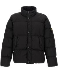 Stone Island - Compass Patch Down Jacket - Lyst