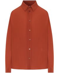 Saint Laurent - Button-Up Long-Sleeved Shirt - Lyst