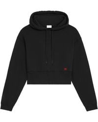 Celine - Cropped Hoodie - Lyst