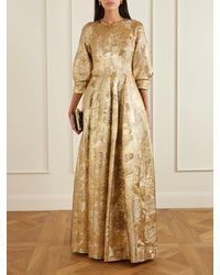 betsy adam off the shoulder dress Betsy & Adam Petite Off-The-Shoulder A-Line Long Dress - Sage Ivory
