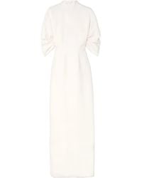 Emilia Wickstead - Elegant High Neck Dress - Lyst