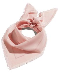 Gucci - Double G Silk Wool Shawl - Lyst