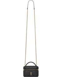 Saint Laurent - Gaby Micro Vanity Bag - Lyst