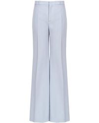 Chloé - Chloé Flared Tailored Trousers - Lyst