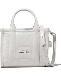 Marc Jacobs - Logo Patch Zipped Small Tote Bag - Lyst