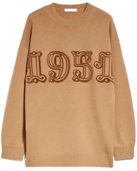 Max Mara - Wool And Cashmere Jumper - Lyst
