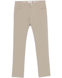 Jacob Cohen - Logo-Patch Trousers - Lyst