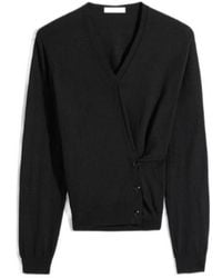 Lemaire - Twisted V Neck Jumper - Lyst