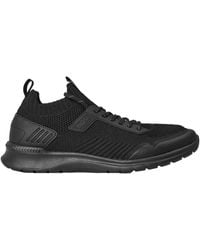 BOSS - Solid Color Sneakers - Lyst