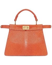 Fendi - Stingray Leather Bag - Lyst