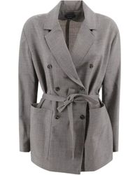 Soeur - Double-Breasted Suit Jacket - Lyst