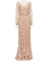 Valentino - Long Sleeve Dress - Lyst