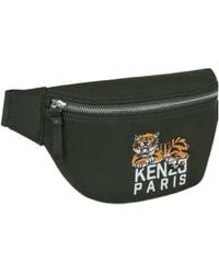 KENZO Happy Tiger Crossbody Bag in Black for Men | Lyst