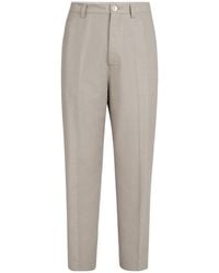 Brunello Cucinelli - Pleated Straight-Leg Pants - Lyst