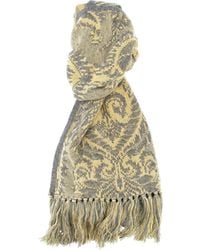 Etro - Jacquard Knitted Scarf - Lyst