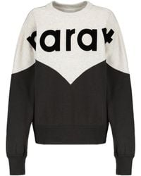 Isabel Marant - Isabel Marant Étoile Houston Logo Printed Crewneck Sweatshirt - Lyst