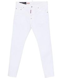 DSquared² - Skater Rivet Skinny Five-Pocket Jeans - Lyst