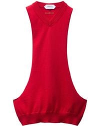 Versace - Knitted Cotton Top - Lyst