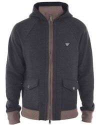 Armani Jeans - Logo Details Sports Leisure Jacket - Lyst