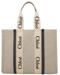 Chloé - Woody Tote Bag - Lyst