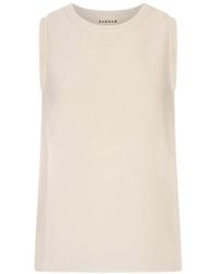 P.A.R.O.S.H. - P.A.R.O..H. Satin Sleeveless Blouse - Lyst