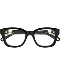 Chloé - Chloé Eyewear Square-Frame Glasses - Lyst