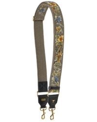 Fendi - Khaki Fabric Shoulder Strap - Lyst