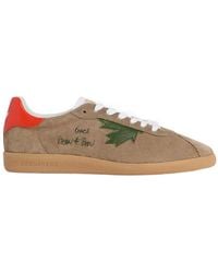 DSquared² - Rebel Lace-Up Sneakers - Lyst