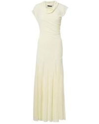 Proenza Schouler - Tamara Draped Crêpe Jersey Maxi Dress - Lyst