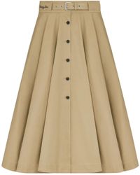 Dior - Iviera Mid-Length Belted Skirt - Lyst