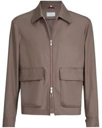 Brunello Cucinelli - Silk-Blend Water-Resistant Jacket - Lyst