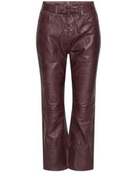 ROTATE BIRGER CHRISTENSEN - Lace-Up Flared Trousers - Lyst