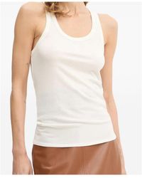 Elisabetta Franchi - Logo-Embroidered Tank Top - Lyst