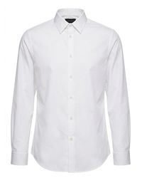 Gucci - Piece Dyed Cotton Poplin Shirt - Lyst
