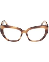 Max Mara - Cat-Eye Glasses - Lyst