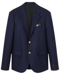 Versace - Single-Breasted Tailored Blazer - Lyst
