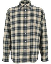 Aspesi - Flannel Shirt - Lyst