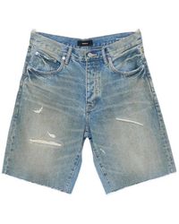 Purple Brand - Denim Shorts With Belt Loops - Lyst
