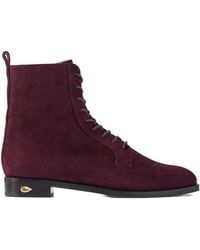 Jennifer Chamandi - Solid Suede Ankle-Boots - Lyst