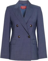 Max Mara - Studio Mstumico Double-Breasted Blazer - Lyst