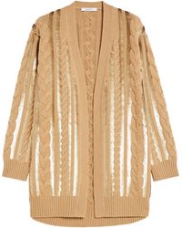 Max Mara - Mirco Open-Front Long-Sleeved Cardigan - Lyst