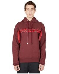 Lanvin - Curb Lace Hoodie - Lyst