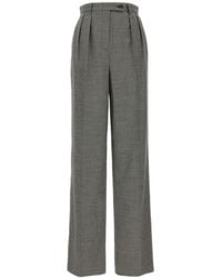 Rochas - Houndstooth Patterned Pants - Lyst
