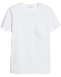 Max Mara - Papaia Logo Embroidered Crewneck T-Shirt - Lyst