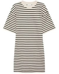 Anine Bing - Striped Mini Dress - Lyst